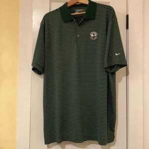 Pebble-Beach logo, Nike, XXL golf shirt, green